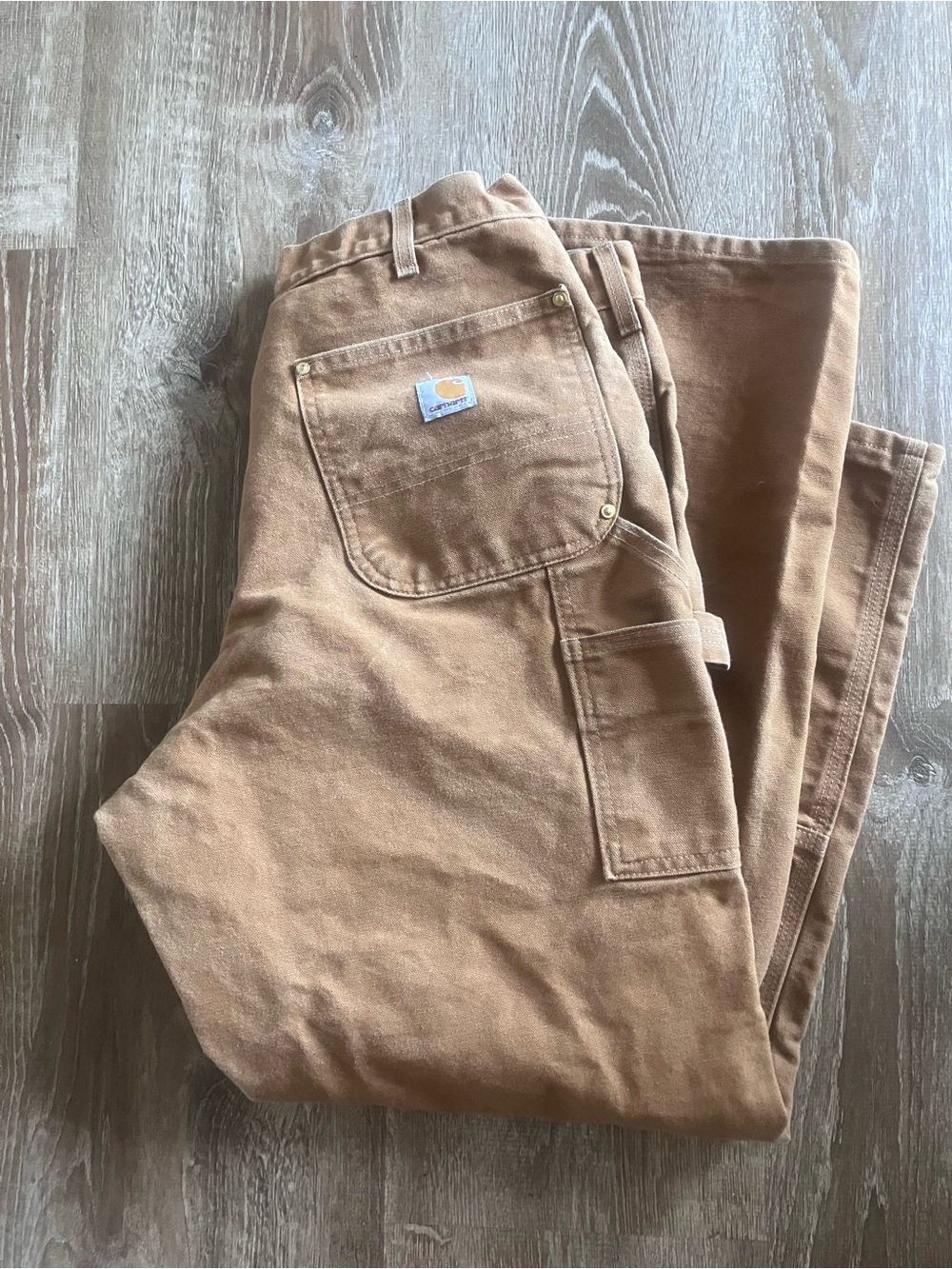 Carhartt Men’s Tan Cargo Work Pants